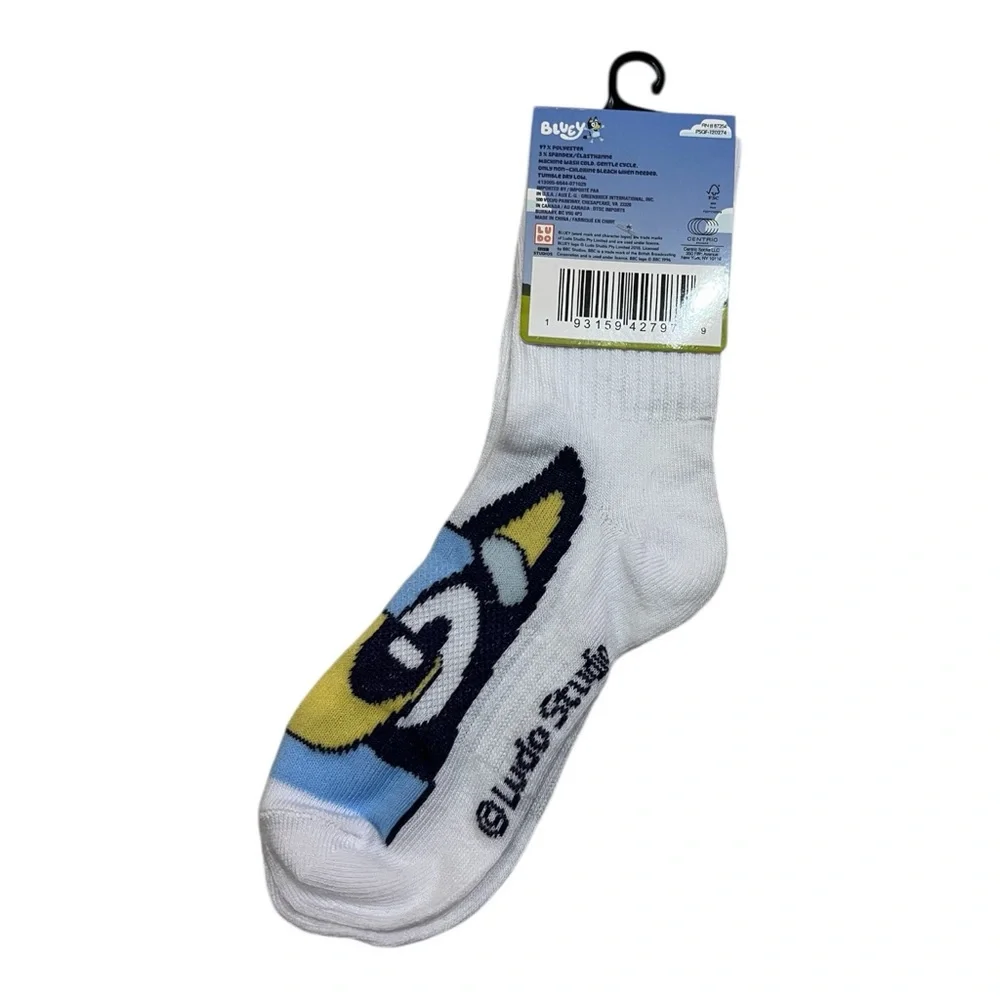 Kids Bluey Socks Size 10-4